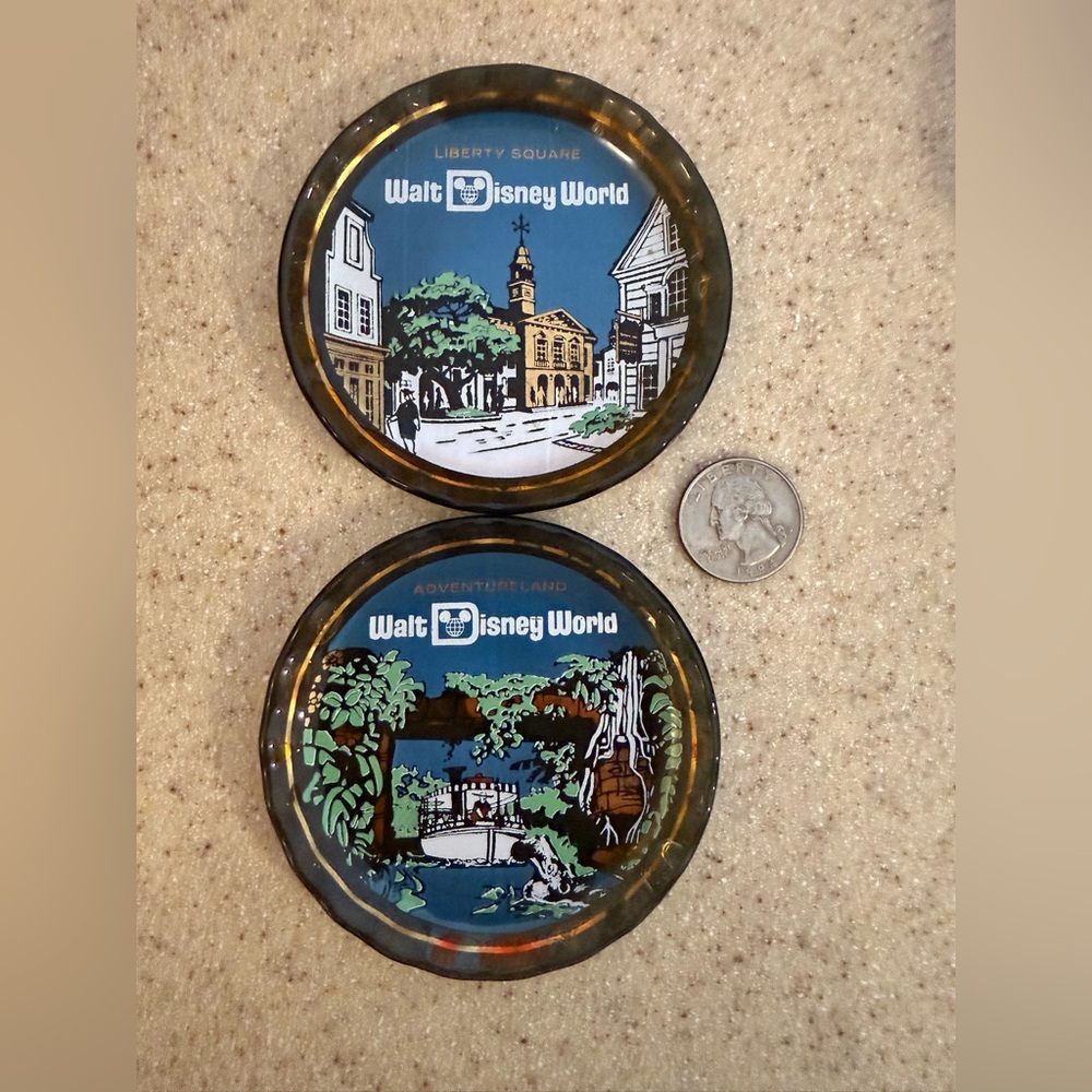 Vintage Walt Disney World Collectible Coasters